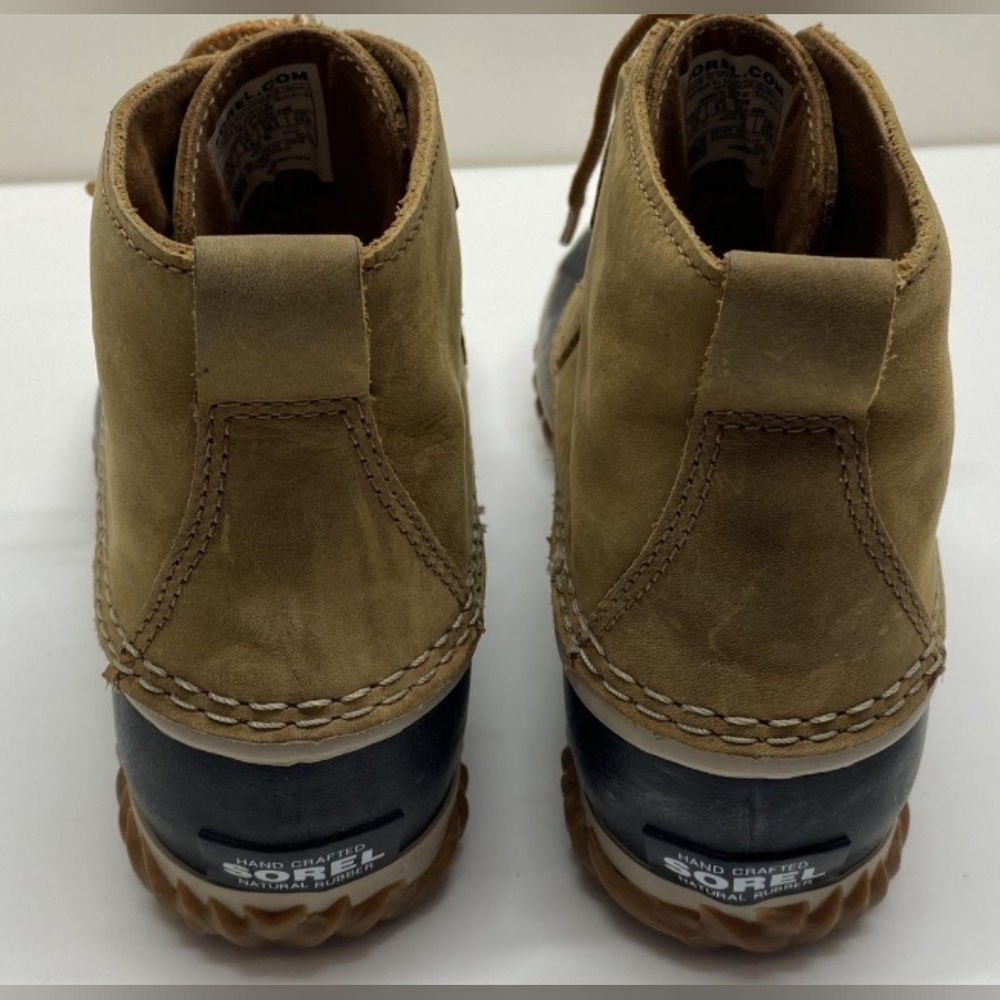 Sorel Women's Out N About™ Leather Duck Rain Boots Size 7.5 Like New MSRP $120 - Picture 6 of 9